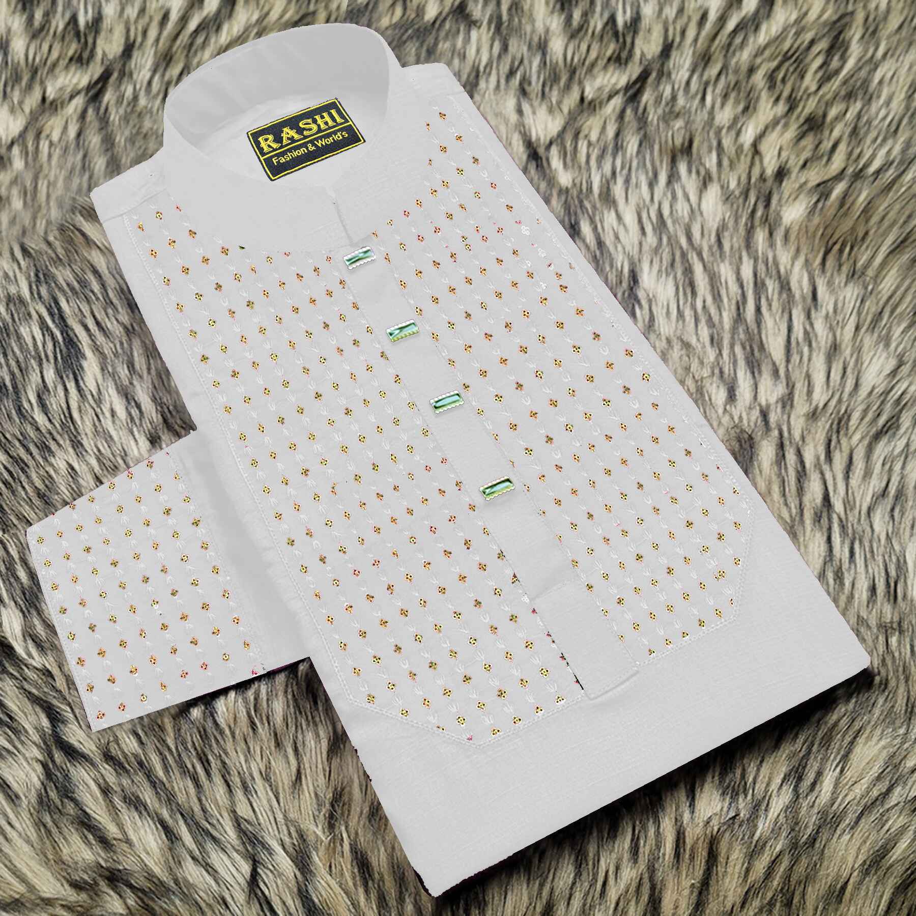 Indian Fabrics Sequence Panjabi - P1W