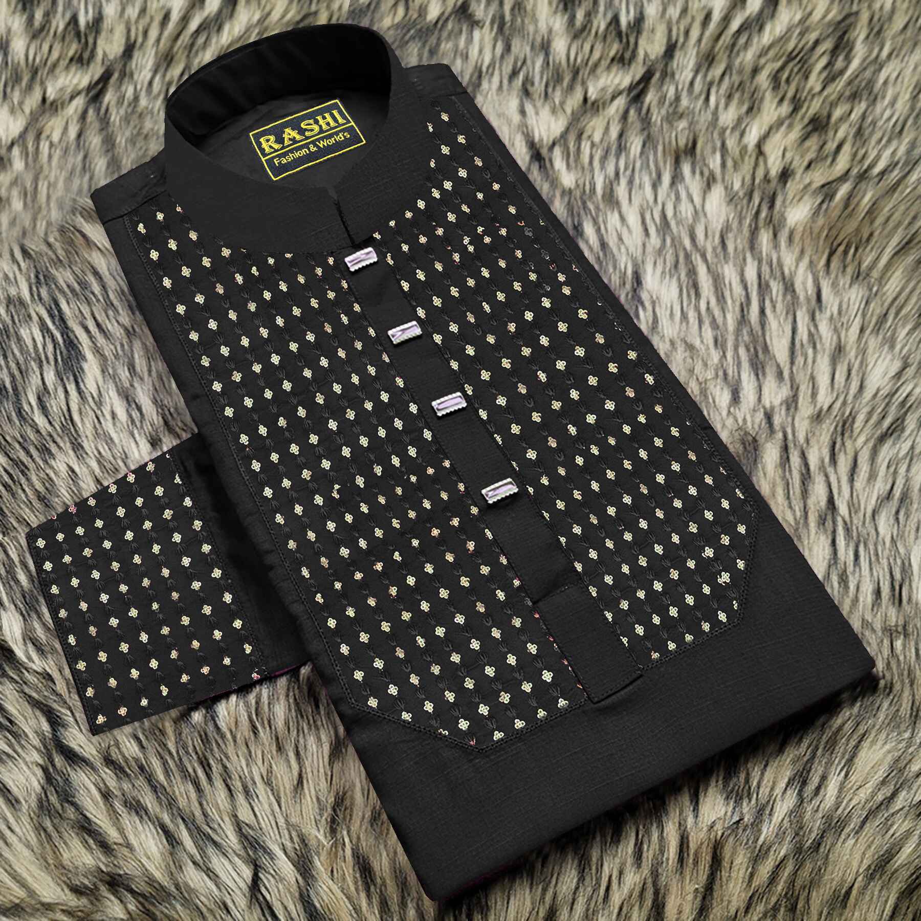 Indian Fabrics Sequence Panjabi - P1B