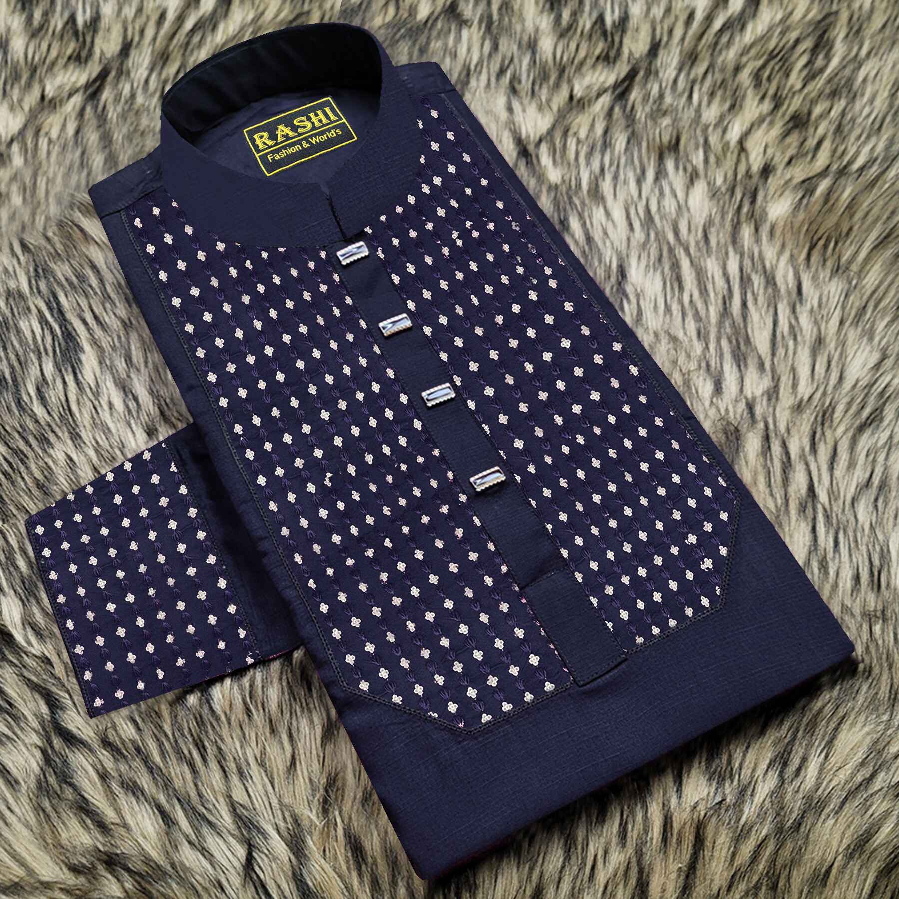 Indian Fabrics Sequence Panjabi - P1N