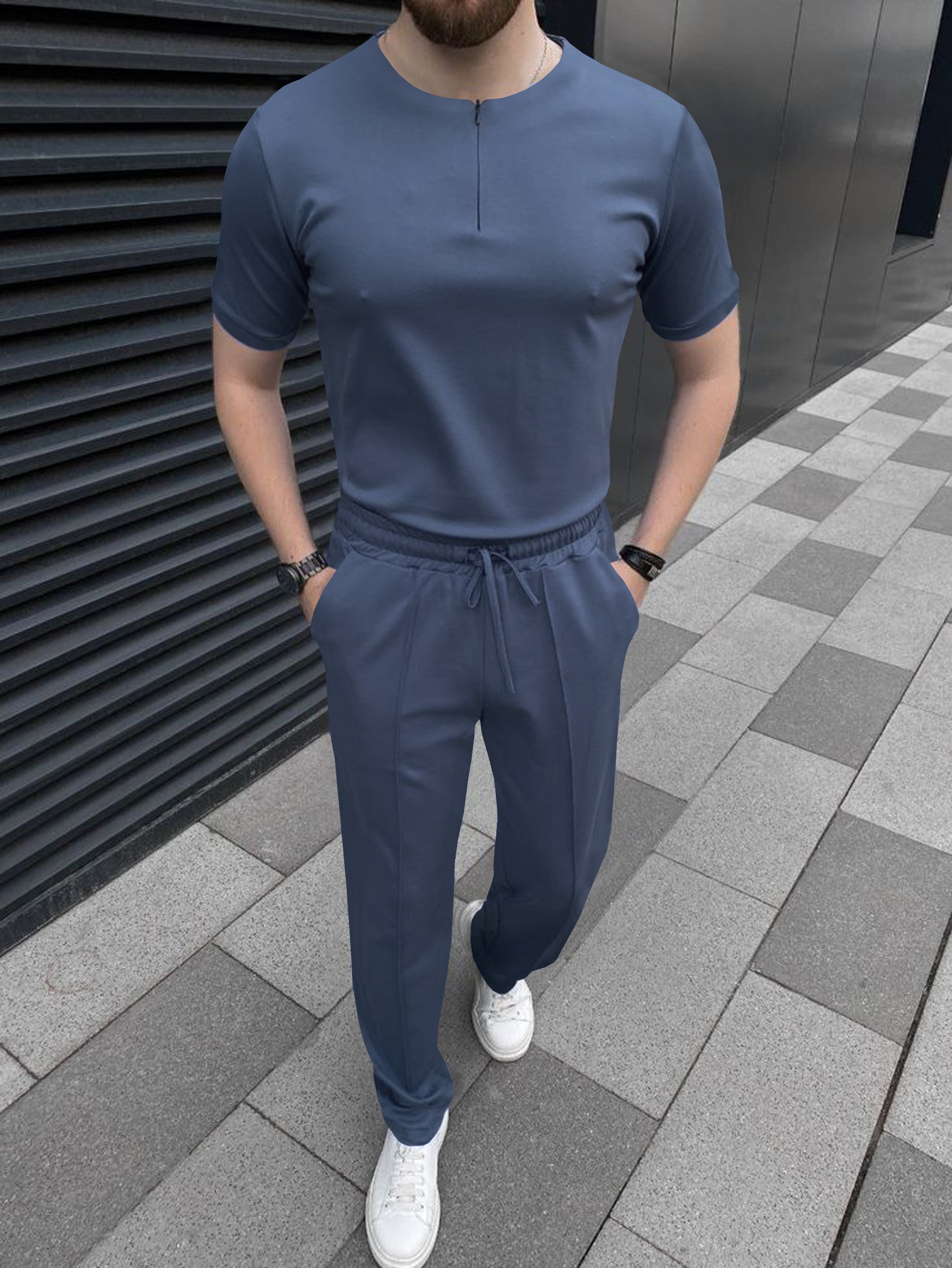 Men's Premium Short Sleeve & Pant Suit's PS2-S