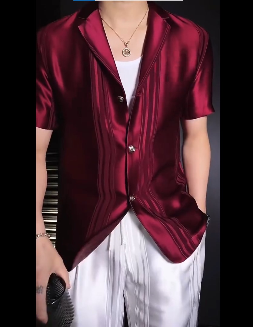 Men's Classic Breathable Comfortable Wrinkle Resistant Shirt ST1-M